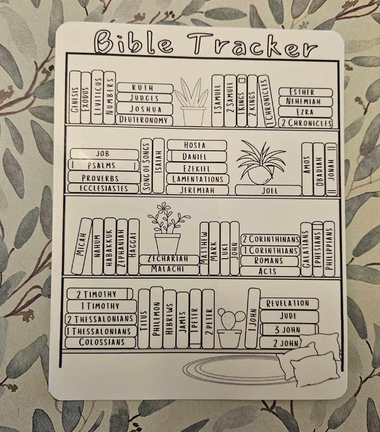 Bible Tracker Sticker