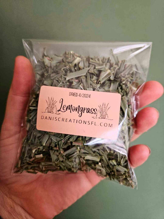 Dried Loose Leaf Lemongrass