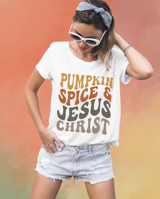 Pumkin Spice and Jesus Shirt