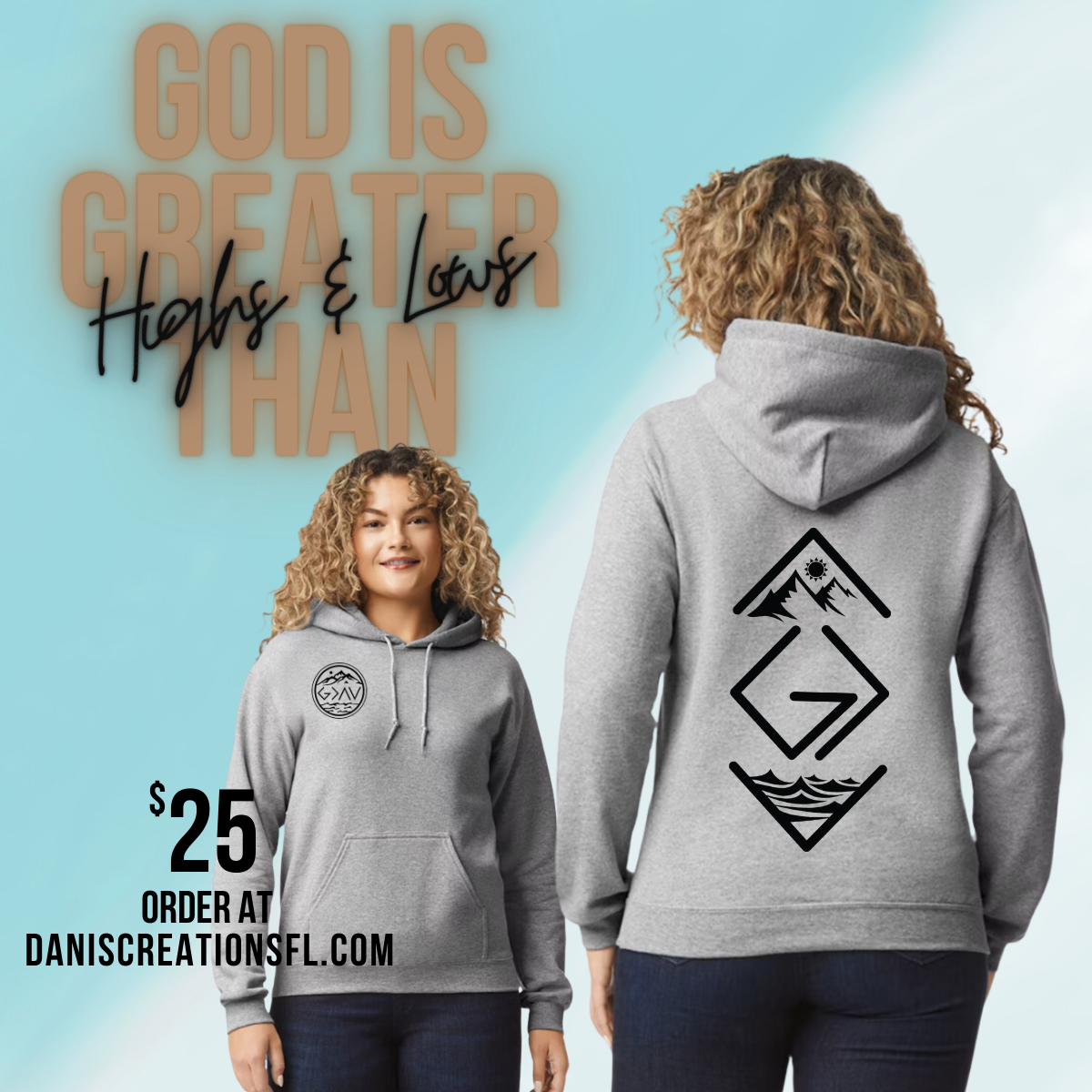 God Is Greater Than Highs and Lows-Gray